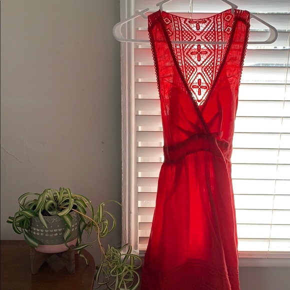 Forever 21 Crochet Cutout Dress - Picture 3 of 5